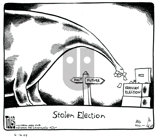Tom Toles - Tuesday June 16, 2009 Comic Strip