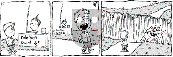 Lio on Thursday April 5, 2018 Comic Strip