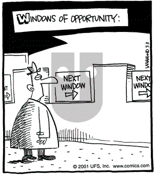 Reality Check on Tuesday July 3, 2001 Comic Strip