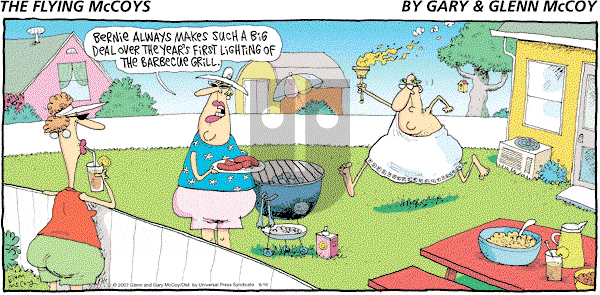 The Flying McCoys on Sunday June 10, 2007 Comic Strip