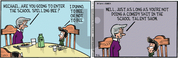 Grand Avenue on Wednesday November 6, 2013 Comic Strip