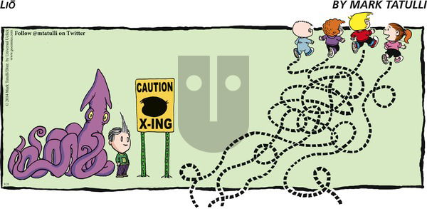 Lio - Sunday September 28, 2014 Comic Strip