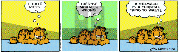 Garfield on Wednesday May 20, 1987 Comic Strip