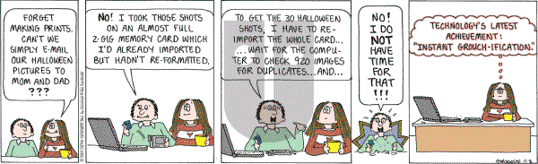 Cathy Classics - Thursday November 8, 2007 Comic Strip