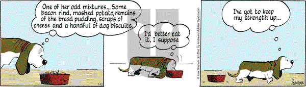 Fred Basset on 2025-07-12 Comic Strip