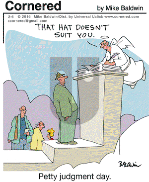 Cornered on Saturday February 6, 2016 Comic Strip