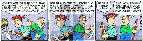 Garfield on Thursday March 15, 1984 Comic Strip