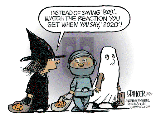 Jeff Stahler on Tuesday October 13, 2020 Comic Strip