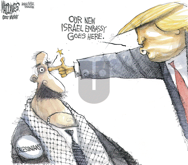 Matt Davies on Friday December 8, 2017 Comic Strip