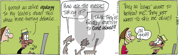 The Knight Life on Saturday August 15, 2015 Comic Strip