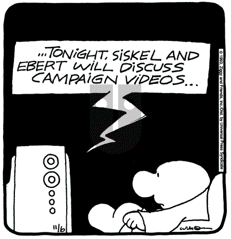 Ziggy - Saturday November 6, 1993 Comic Strip