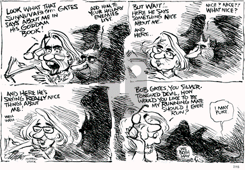 Pat Oliphant on Wednesday January 15, 2014 Comic Strip