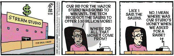La Cucaracha on Monday December 22, 2025 Comic Strip