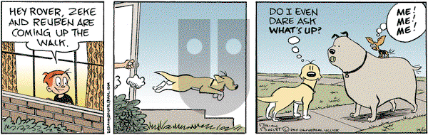 Red and Rover on Monday October 10, 2011 Comic Strip