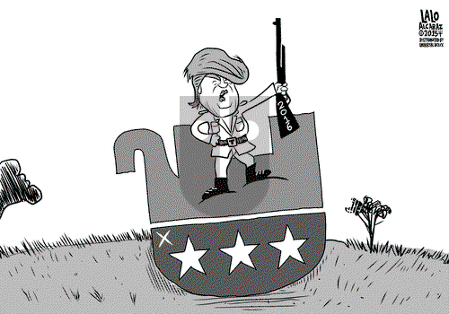 Lalo Alcaraz on Wednesday August 12, 2015 Comic Strip