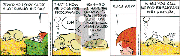 Red and Rover - Thursday October 28, 2021 Comic Strip