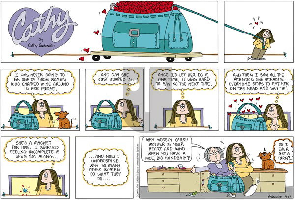 Cathy Classics on Sunday September 17, 2006 Comic Strip