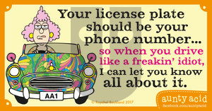 Aunty Acid on Monday March 13, 2017 Comic Strip