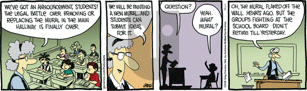 The Buckets on Monday January 8, 2018 Comic Strip