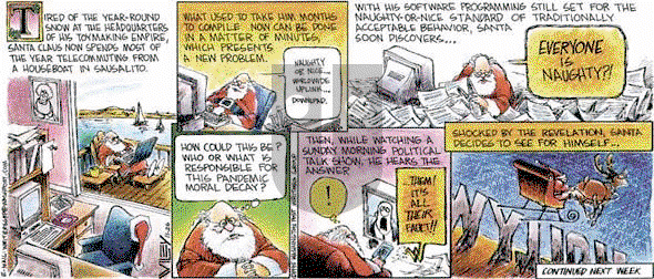 Non Sequitur on Sunday November 26, 1995 Comic Strip