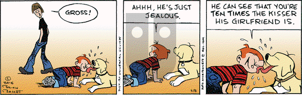 Red and Rover on Tuesday March 8, 2016 Comic Strip