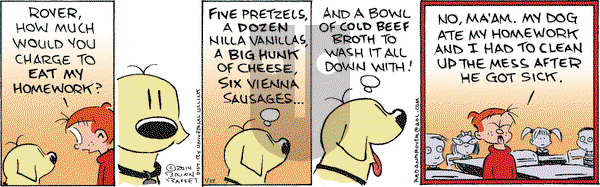 Red and Rover on Monday January 27, 2014 Comic Strip