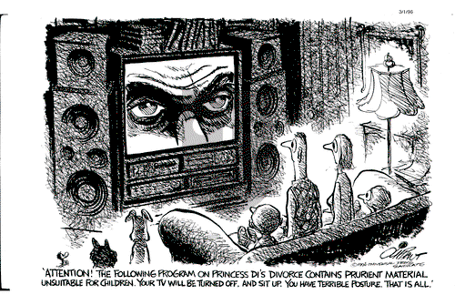 Pat Oliphant on Friday March 1, 1996 Comic Strip