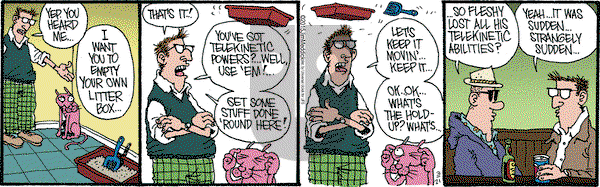 Monty on Saturday March 21, 2015 Comic Strip