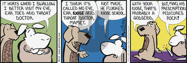 DeFlocked on Wednesday October 11, 2017 Comic Strip