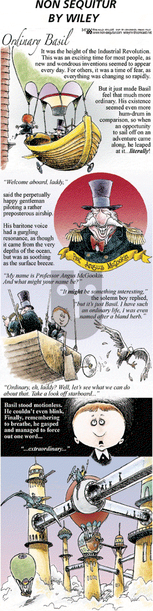 Non Sequitur on Sunday March 6, 2005 Comic Strip