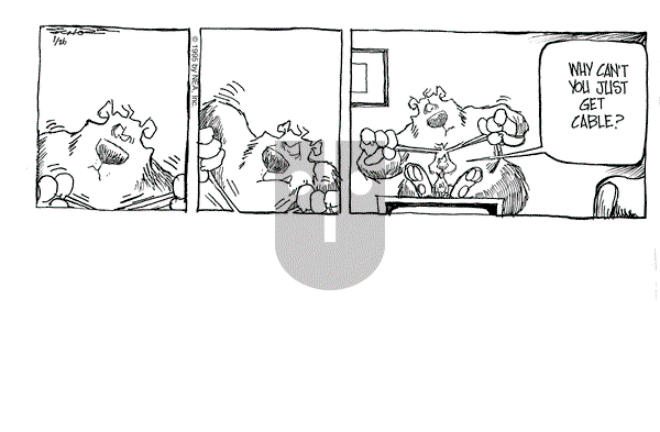 The Grizzwells on Thursday January 26, 1995 Comic Strip