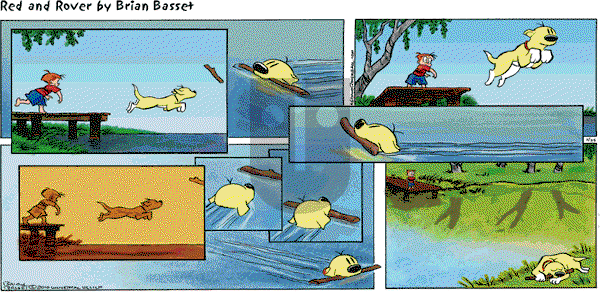 Red and Rover on Sunday July 25, 2010 Comic Strip