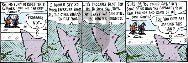 Overboard on Friday March 19, 2021 Comic Strip