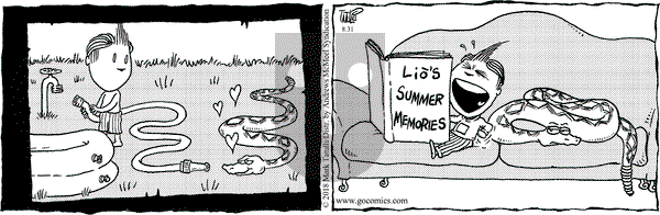 Lio on Friday August 31, 2018 Comic Strip