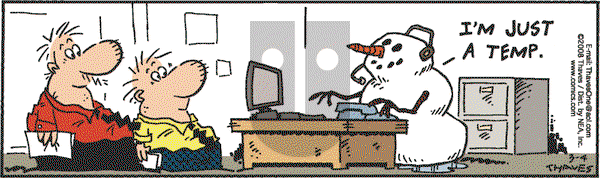 Frank and Ernest on Tuesday March 4, 2008 Comic Strip