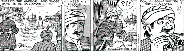 Alley Oop on Wednesday March 28, 2001 Comic Strip