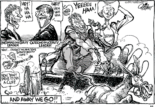 Pat Oliphant on Wednesday June 6, 2001 Comic Strip