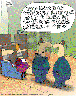 The Flying McCoys on Tuesday November 26, 2013 Comic Strip