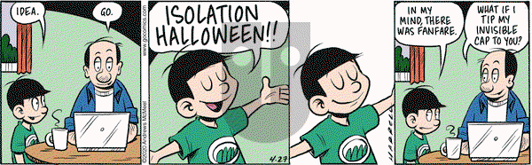 Adam@Home on Monday April 27, 2020 Comic Strip