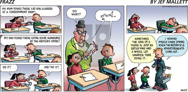 Frazz on Sunday April 1, 2012 Comic Strip