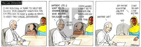 Francis on Sunday May 25, 2025 Comic Strip