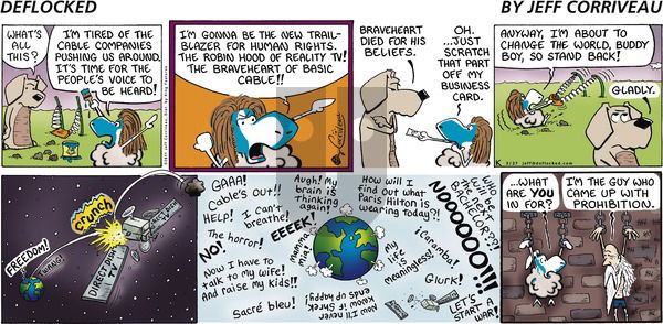 DeFlocked on Sunday March 27, 2011 Comic Strip