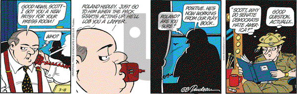 Doonesbury on Friday March 18, 2005 Comic Strip