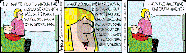 The Born Loser on Tuesday October 28, 2014 Comic Strip
