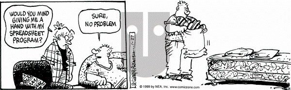 Betty on Wednesday January 27, 1999 Comic Strip