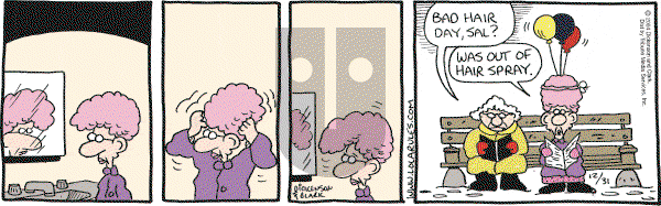 Lola on Friday December 31, 2004 Comic Strip