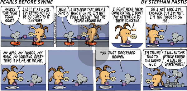 Pearls Before Swine on Sunday July 12, 2015 Comic Strip
