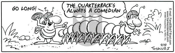Frank and Ernest on Saturday September 19, 1998 Comic Strip