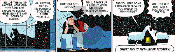 Rip Haywire on Thursday December 26, 2019 Comic Strip