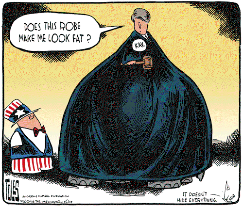 Tom Toles on Wednesday October 10, 2018 Comic Strip